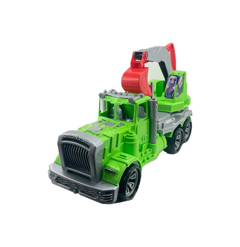 Машинка Оріон FS 2 Екскаватор 50 см 554_Green