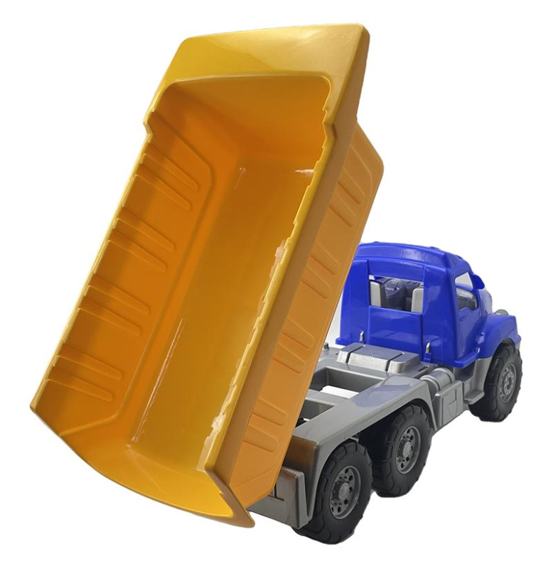 Машинка "Магирус" самосвал 0442_Blue-Yellow