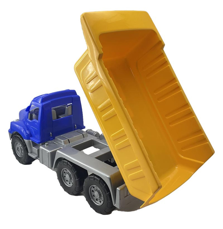 Машинка "Магирус" самосвал 0442_Blue-Yellow