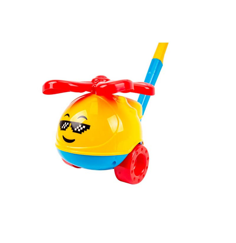 Каталка ТехноК пластикова 9437_Yellow-Red