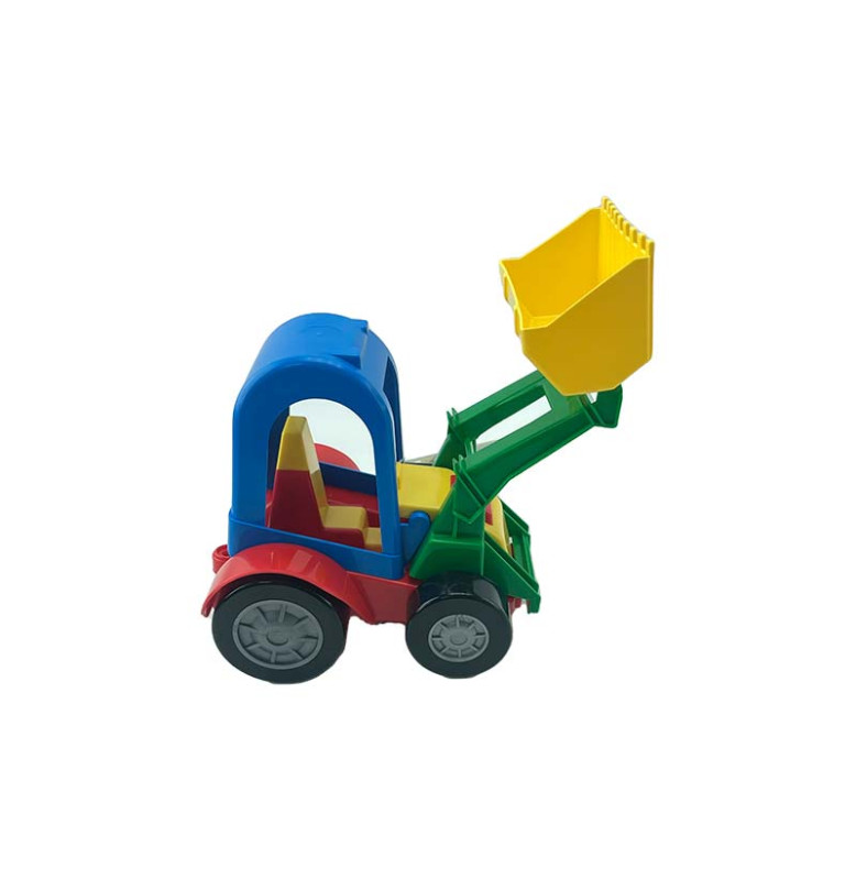 Игрушка Трактор-Багги Tigres "Работяга" 25 см 39230_Yellow-Green-Blue