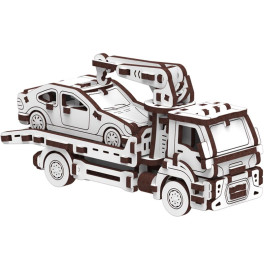 Конструктор Mr.Playwood Евакуатор механічний дерев'яний 10805