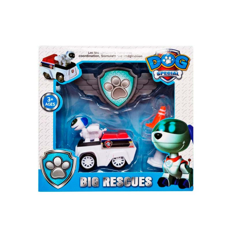 Ігровий набір Dog Special фігурка з аксесуарами HS-2390/PB99-9A/SK35-5_Robo-dog