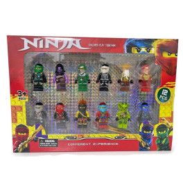 Детский игровой набор фигурок "Ninja" 12 фигурок