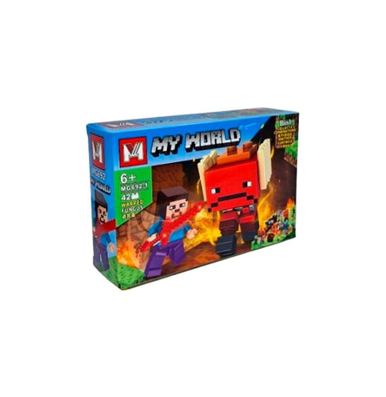 Конструктор My World незер блоковий пластиковий MG692_series1