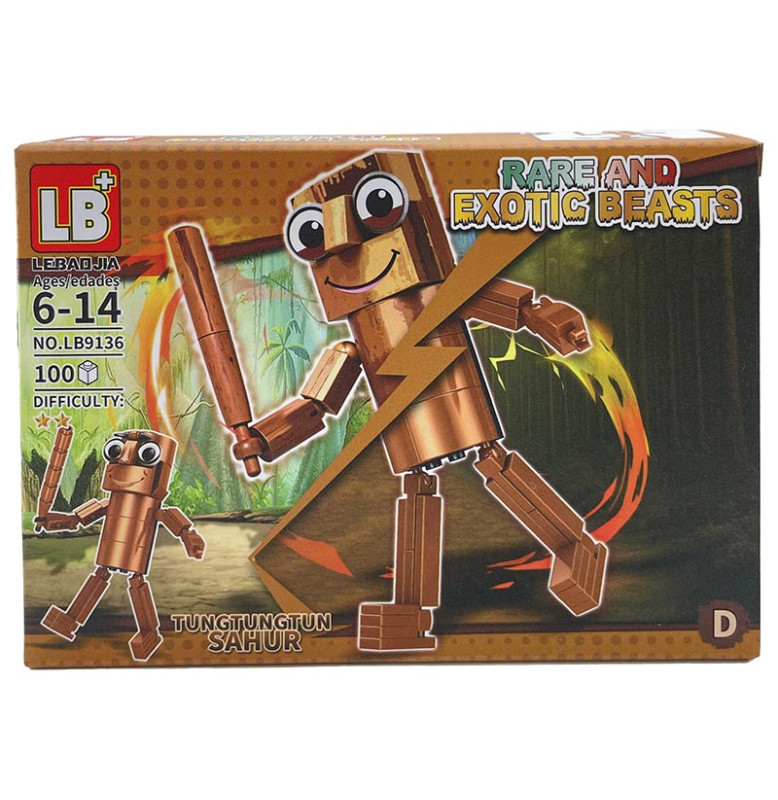 Конструктор БРЕЙНРОТ герої LB9136_seriesD Конструктор БРЕЙНРОТ герої LB9136_seriesD