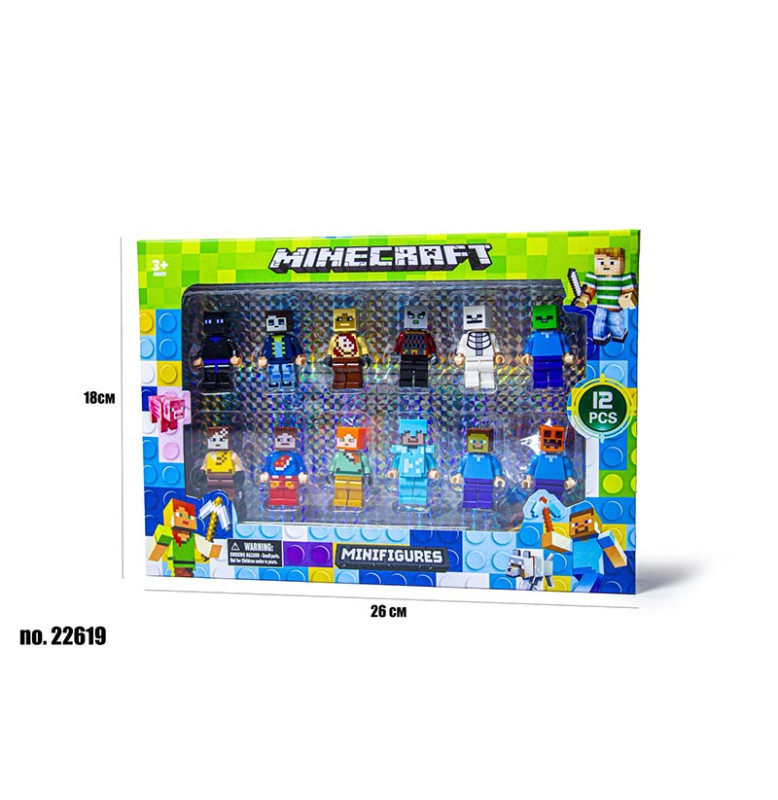 Набір фігурок MINECRAFT 22619 Набір фігурок MINECRAFT 22619