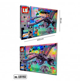 Конструктор блочный My World пластиковый LB1193