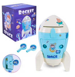 Копилка в виде ракеты 10001A