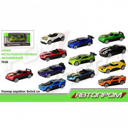 Машинка Автопром спортивна металева 1: 64 7636