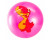 М'яч гумовий 9" 60 грам RB24154_Pink