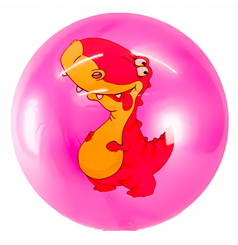 Мяч резиновый 9" 60 грамм RB24154_Pink