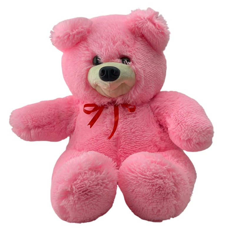 Мягкая игрушка Медведь Мишутка 35 см 0082_Pink Мягкая игрушка Медведь Мишутка 35 см 0082_Pink