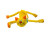 М'яка іграшка Кіт Еврик 25 см 0222_Yellow-Orange