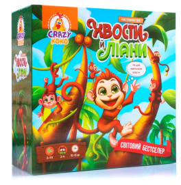 Настольная игра Vladi Toys Хвосты и лианы развлекательная