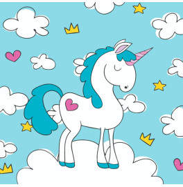 Картина по номерам "Волшебная единорожка" 30*30 см 15574-AC Картина по номерам "Волшебная единорожка" 30*30 см 15574-AC