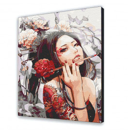 Картина за номерами з лаком ArtCraft "Витончений погляд" 40*50 см 10619-AC