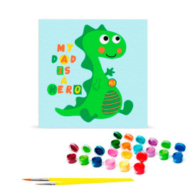 Картина по номерам "Маленький дракончик" 30*30 см 15005-AC Картина по номерам "Маленький дракончик" 30*30 см 15005-AC