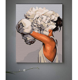 Картина по номерам с лаком ArtCraft без подрамника "Чувственное мгновение" 40*50 см