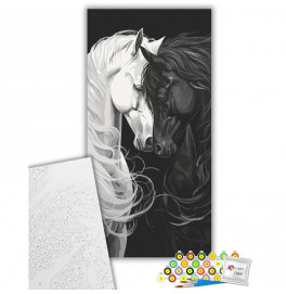 Картина за номерами Art Craft "Світло і тінь" 40x80 см 11559-AC