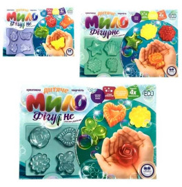 Набір для творчості Danko Toys "Фігурне мило" розвиваючий DFM-01-01U,02U,03U Набір для творчості Danko Toys "Фігурне мило" розвиваючий DFM-01-01U,02U,03U