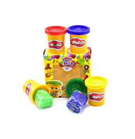 Тесто для лепки Danko Toys Master Do 4 банки по 50 г