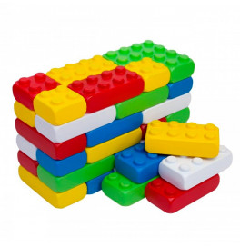 Конструктор Бамсик Mega Brick Bamsic №4 4 кнопки 10 шт 8 кнопок 30 шт 115/27