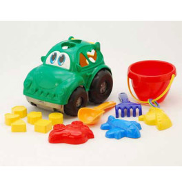 Сортер-машинка "Автошка" з відром та пасочками Хар.0305