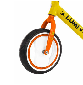 Біговел LumiBALANCE TILLY 12" Желтый с подсветкой колес