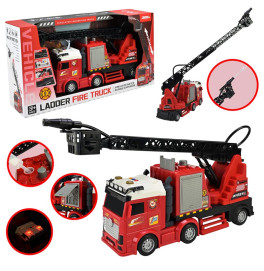 Машинка пожежна на батарейках зі світлом і звуком JP588-73