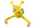 М'яка іграшка Кіт Еврик 25 см 0222_Yellow-Violet