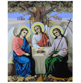 Картина по номерам Stateg Святая Троица 40х50 см SY6695 Картина по номерам Stateg Святая Троица 40х50 см SY6695