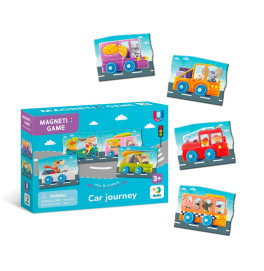 Магнитная игра Dodo «Автомобильное путешествие» для детей