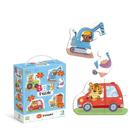 Пазл Dodo Baby puzzle Транспорт 4 в 1