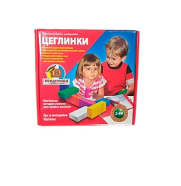 Игрушка Кирпичики- 8 цветов