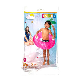 INTEX Круг "Цветной" с ручками INTEX Круг "Цветной" с ручками 59258_Pink