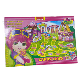 Книжка-игрушка детская "Candy Land" (укр.)