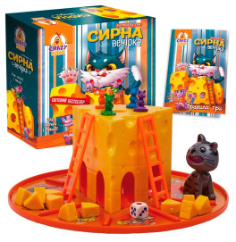 Игра настольная Vladi Toys развлекательная. Сырная вечеринка