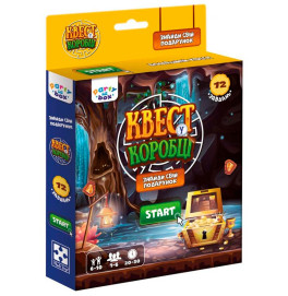 Гра настільна Vladi Toys розважальна. Квест у коробці Відеогра. VT5902-03