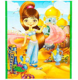 Пазлы мягкие Vladi Toys А5 "Турчанка" фомовые VT1103-12