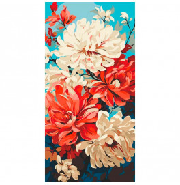 Картина за номерами ArtCraft "Жоржини" 40*80 см 13070-AC