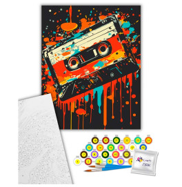 Картина по номерам "Палитра звука" Artcraft 40*50 см