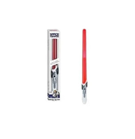 Световой меч телескопический раздвижной со светом и звуком. KT218-25_Red