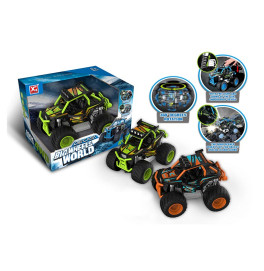 Машинка джип металевий зі звуком і світлом інерційний XG879-19