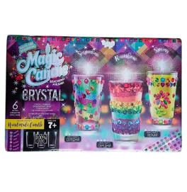 Набор для творчества Danko Toys "MAGIC CANDLE CRYSTAL" Парафиновые свечи с кристаллами MgC-02-01