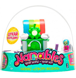 Игровая фигурка Jazwares Nanables Small House Радужный путь, Казино "Створ