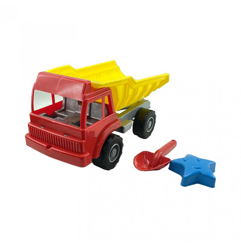 Грузовик Орион песчаный 36 см 136_Red-Yellow