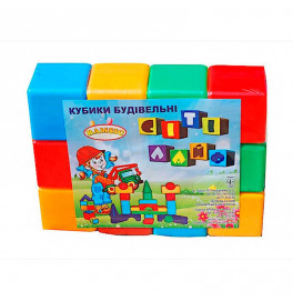Кубики большие 12 шт BAMSIC 21