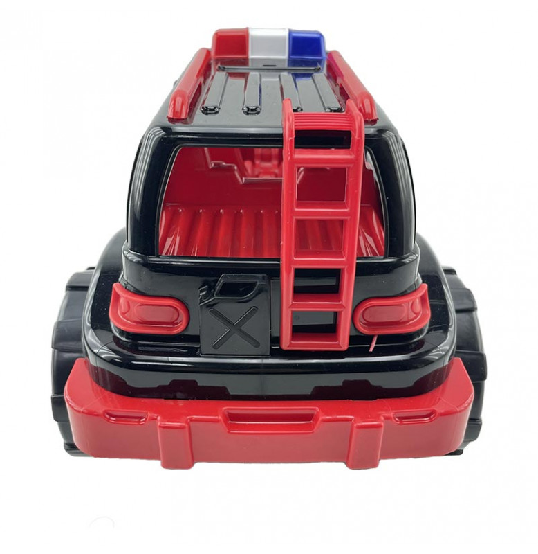 Машинка Бамсик Внедорожник черный 329-1_Black-Red