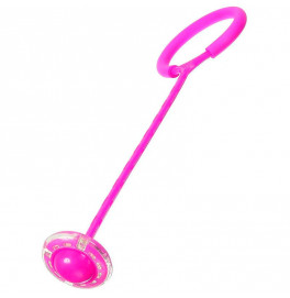 Нейроскакалка со световым эфектом 5 цветов 62 см МG-2_Pink